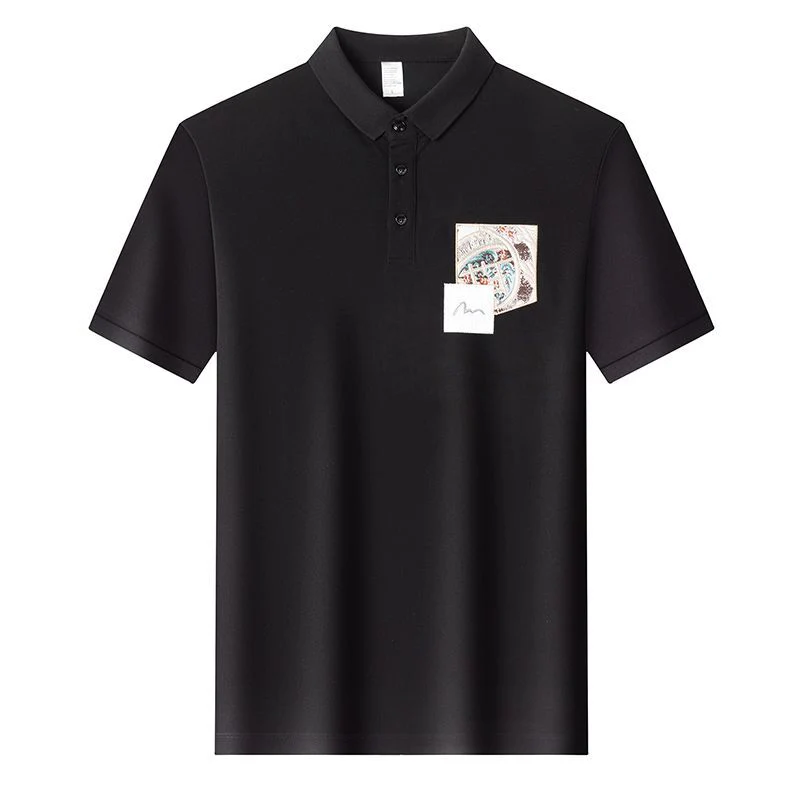 Baroque Crest Pocket Polo T-Shirt - Image 6