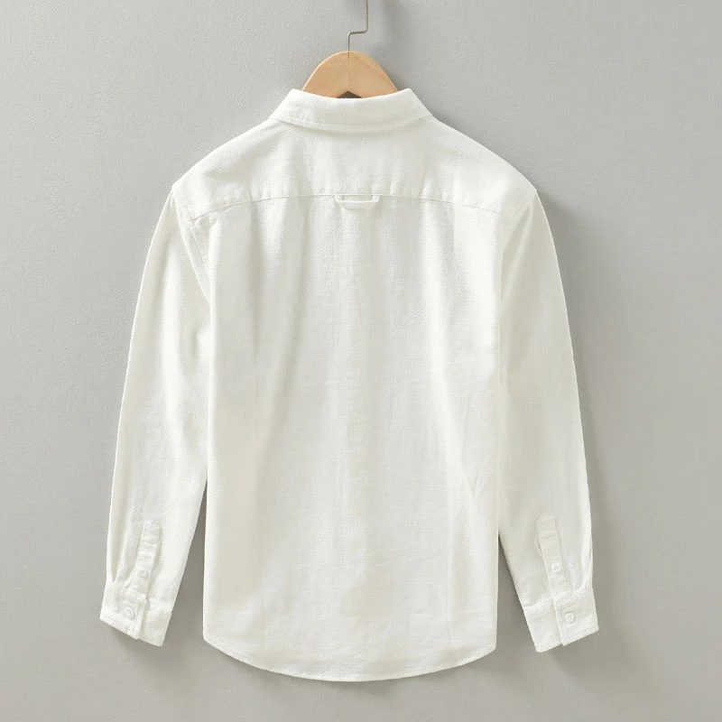 Refined Crest Pocket Shirt - Image 3