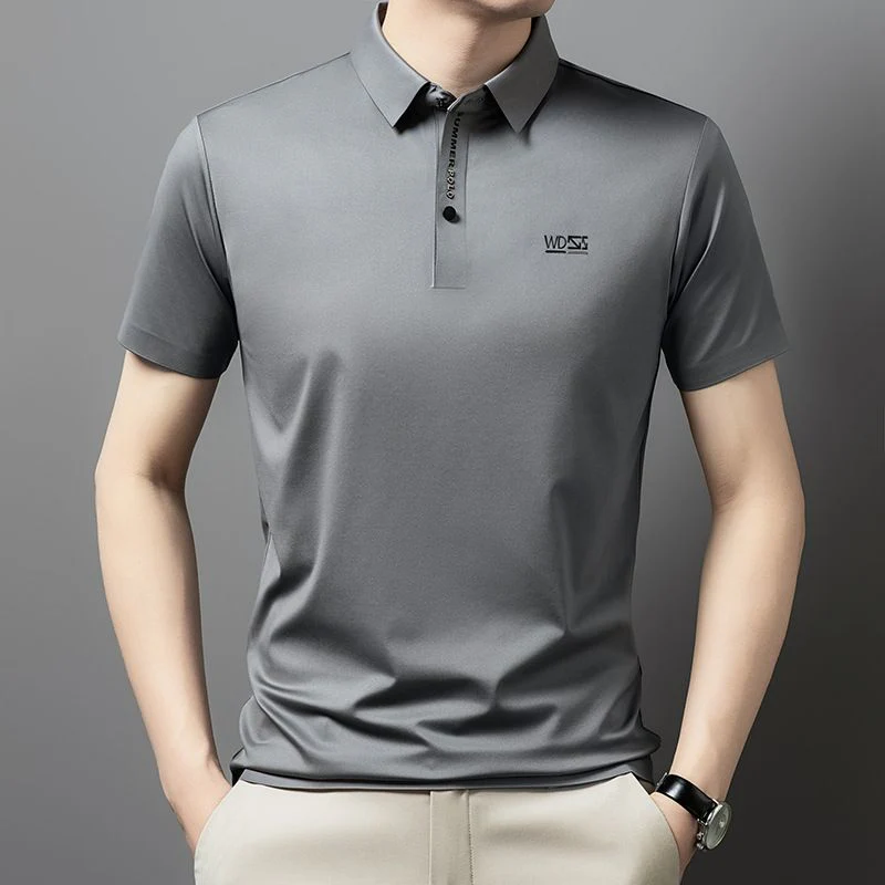 ShadowLuxe Crest Polo T-Shirt - Image 4