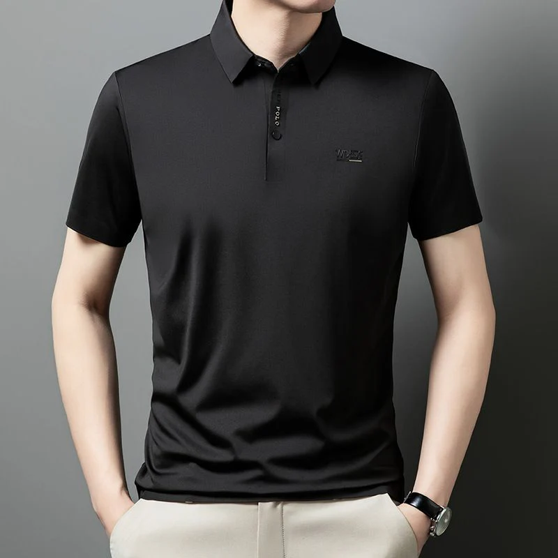 ShadowLuxe Crest Polo T-Shirt - Image 5